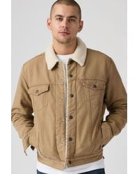 Levi's - Trucker Jacket Type Iii Sherpa - Lyst