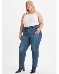 Levi's - 724tm High Rise Straight Jeans (plus Size) - Lyst