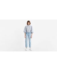 Levi's 501® ® Crop Jeans - Blau