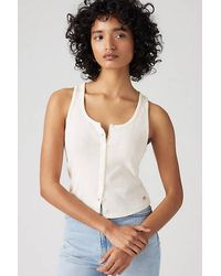 Levi's - Dry Goods Pointelle Tank Top - Lyst