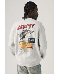 Levi's - Relaxed Graphic Crewneck Sweatshirt - Lyst