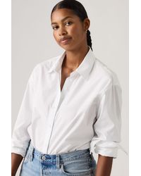 Levi's - Cropped Harlie Shirt - Lyst