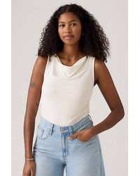 Levi's - Top Clea Con Scollo A Cappuccio - Lyst