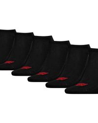 Levi's - Low Cut Batwing Logo Socks 6 Pack - Lyst