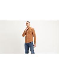 Levi's Barstow Western Slim Shirt - Blauw