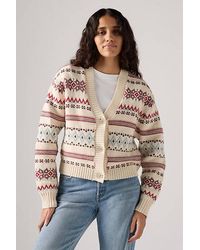 Levi's - Gala Fairisle Cardigan - Lyst