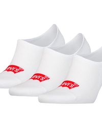 Levi's - Calcetines Altos De Algodón Reciclado Con El Logo Batwing: 1 Pack De 3 Pares - Lyst