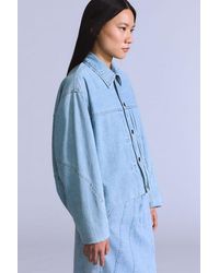 Levi's - Giacca Trucker Foderata Con Cuciture - Lyst