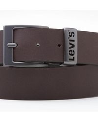 Levi's - Ashland Metal Riem - Lyst