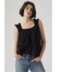 Levi's - Meg Cotton Blouse - Lyst