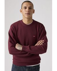 Levi's - Classic Housemark Crewneck Sweatshirt - Lyst