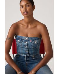 Levi's - Denim Tube Lightweight Top - Lyst