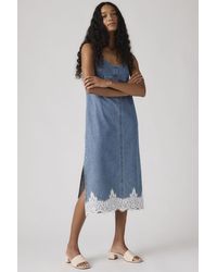 Levi's - 90's Denim Slip Dress - Lyst