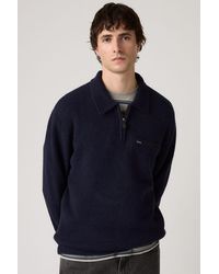 Levi's - Boulder Quarter Zip Sweater - Lyst