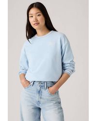 Levi's - Sportliches Heritage Sweatshirt Mit Rundhalsausschnitt Und Grafik - Lyst