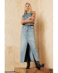 Levi's - Gonna Column Alla Caviglia - Lyst