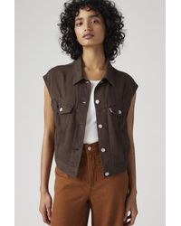 Levi's - Shrunken '90S Linen Vest - Lyst