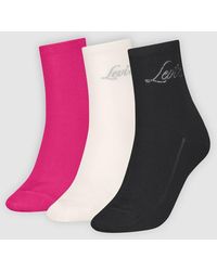Levi's - Short Cut Shine Star Socks 3 Pack - Lyst