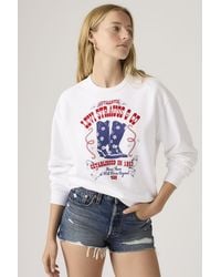 Levi's - Graphic Heritage Crewneck Sweatshirt - Lyst