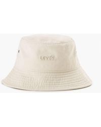 Levi's - Bucket hat headline logo - Lyst