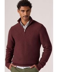 Levi's - Housemark Quarter Zip Sweater - Lyst