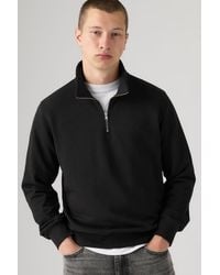 Levi's - Original Housemark Quarter Zip Pullover - Lyst