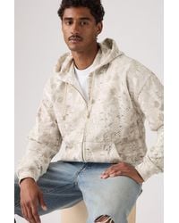 Levi's - Hayes Boxy Full Zip Sweatshirt - Lyst