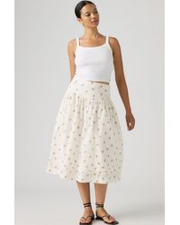 Levi's - Brionna Midi Skirt - Lyst