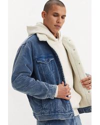 Levi's - Corduroy Relaxed Fit Trucker Jacket - Lyst