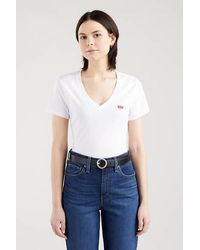 Levi's - T Shirt À Col V Lot De 2 - Lyst