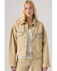 Levi's - Loose Crop Trucker Jacket - Lyst