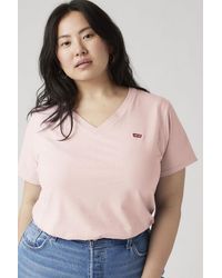 Levi's - V Neck Tee (Plus Size) - Lyst