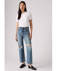 Levi's - Jean Ribcage Cheville Straight - Lyst