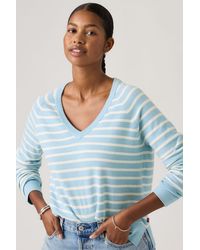 Levi's - Supersoft V Neck Pullover Sweater - Lyst