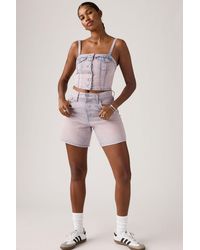 Levi's - High Rise Baggy Shorts - Lyst