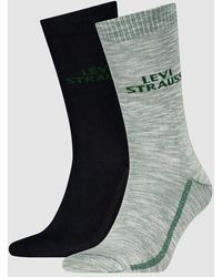 Levi's - Regular Cut Plating Yarn Socks 2 Pack - Lyst