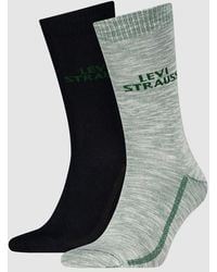 Levi's - Regular Cut Plating Yarn Socks 2 Pack - Lyst