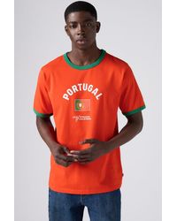 Levi's - Camiseta Ringer De Portugal - Lyst