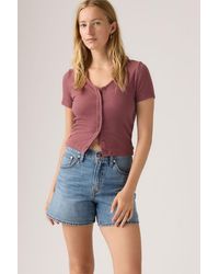 Levi's - Cinch Mid Thigh Lightweight Short - Lyst
