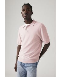 Levi's - Pull Polo En Maille Coton Et Lin - Lyst