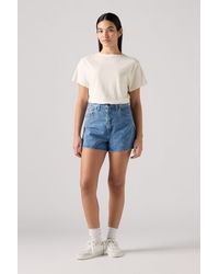 Levi's - High Waisted Mom Shorts - Lyst