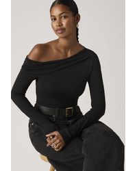 Levi's - Clara Off Shoulder Long Sleeve Top - Lyst