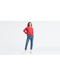 Levi's 501® ® Crop Jeans Azul