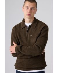 Levi's - Boulder Quarter Zip Sweater - Lyst
