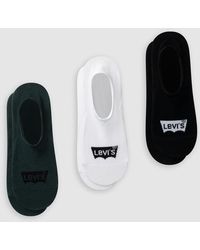 Levi's - Low Cut Batwing Logo Recycled Cotton Socks 3 Pack - Lyst