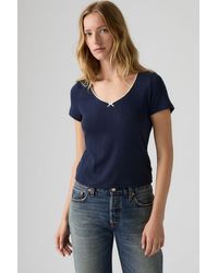 Levi's - Top De Manga Corta Sweetie - Lyst