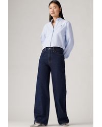 Levi's - Ribcage Wide Leg Jeans - Lyst