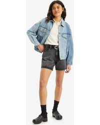 Levi's - High Rise baggy Shorts - Lyst