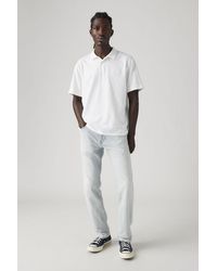 Levi's - 502 Taper Linen+ Denim Jeans - Lyst