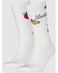 Levi's - Regular Cut Fruit Socks 2 Pack - Lyst